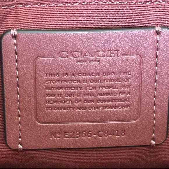 NWT COACH C8418 Dempsey Tote 40 In Signature Jacquard Stripe & Patch Bag Purse - Picture 13 of 17